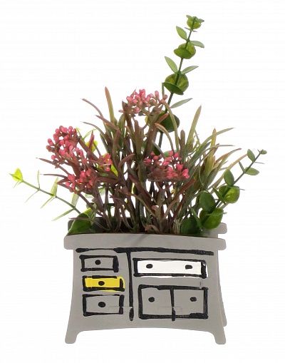 Succulent mix children's dresser available to order 6 pieces