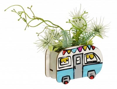 Children's Bus succulent mix available to order 5 pieces