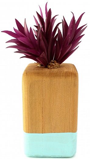 Agave Esco cachepot Dekollete Wood 12