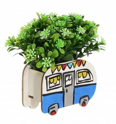 Children's Bus succulent mix available to order 5 pieces